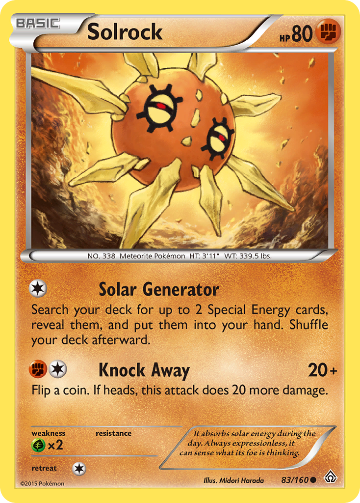 Primal Clash Solrock #83/160